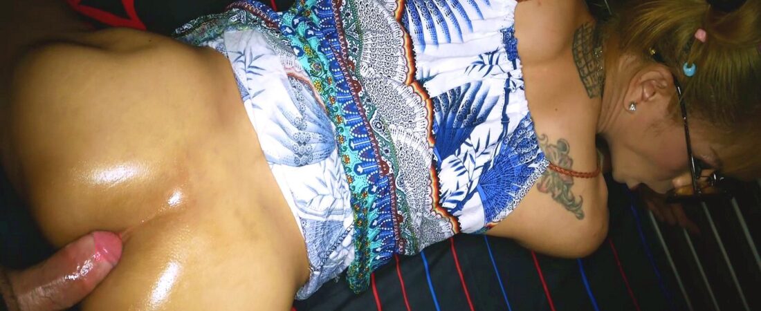 Ladyboy crazy bareback assfuck and toying